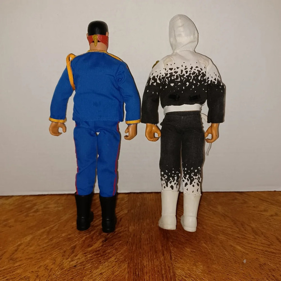 Lot of 2 vintage GI Joe Cobra Commander Storm Shadow Hasbro Action Figure 1992 P - Picture 2 of 2